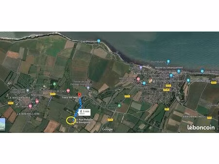 terrain a batir - 337 m² - tracy-sur-mer