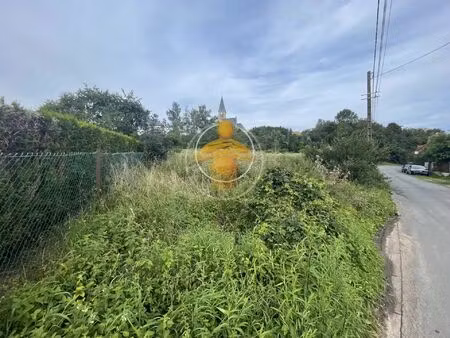 vente terrain 1261 m² travecy (02800)