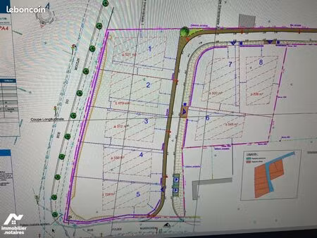 terrain 500 m² vieille eglise