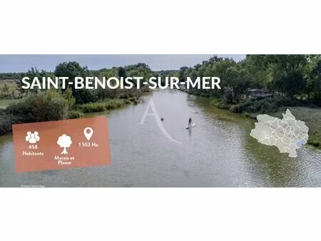 en vente terrain non constructible 381 m² – 37 900 € |saint-benoist-sur-mer