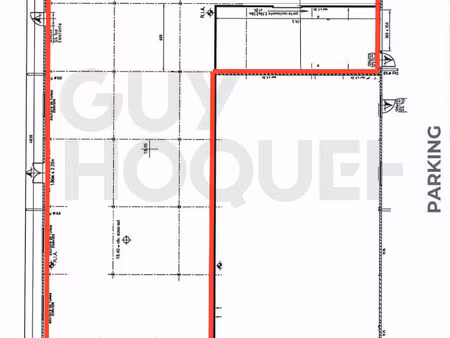 à louer - locaux de 985 m² à hautmont