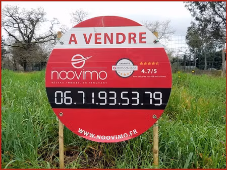 vente terrain 627 m² à le cellier (44850)  105 500 €