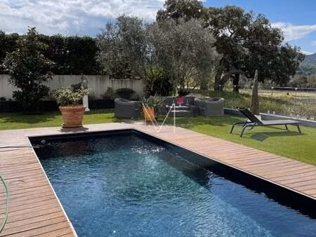 au plan de la tour face aux vignes / tres belle villa face avec piscine de nage et garage