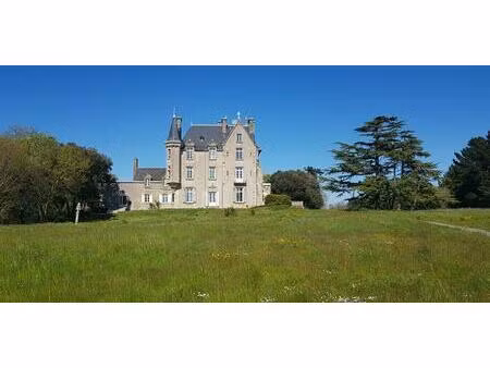 elégant château xixe en région du layon - sud angers