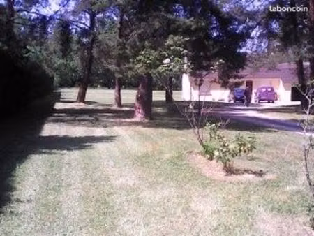 maison plain-pied  grand jardin  au calme