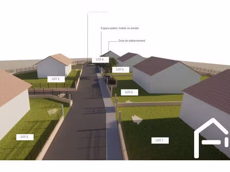vente terrain 791 m² montrabé (31850)