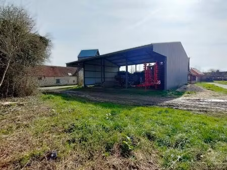 terrain à vendre avec hangar agricole