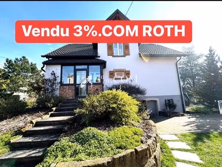 en vente maison 138 m² – 288 400 € |dettwiller