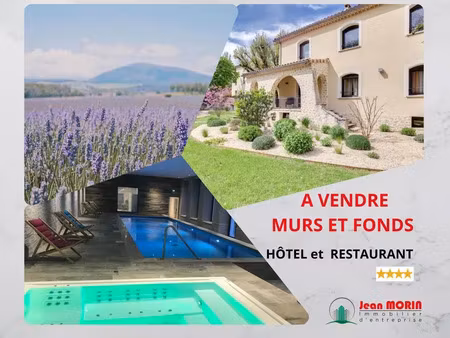 vente murs et fonds hotel 4 étoiles avec restaurant proche de montelimar