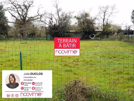 vente terrain 627 m² à mauves-sur-loire (44470)  120 900 €