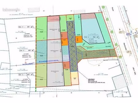 st hilarion - terrains viabilisés  libre de constructeur