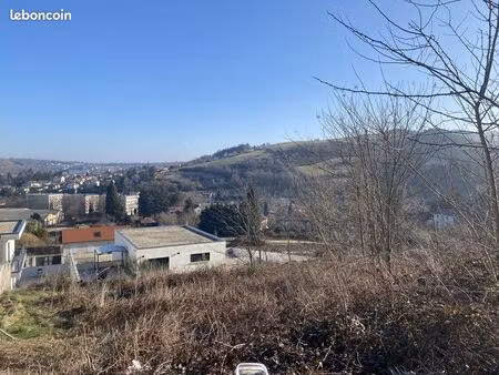 terrain 679 m² le chambon-feugerolles