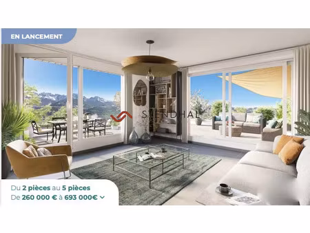 vente appartement 3 pièces 62 m² bernin (38190)