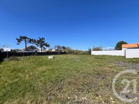 terrain à vendre - 621 m2 - st jean de monts - 85 - pays-de-loire