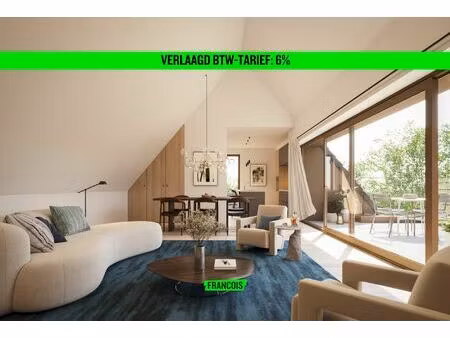 appartement te koop in aartrijke met 2 slaapkamers