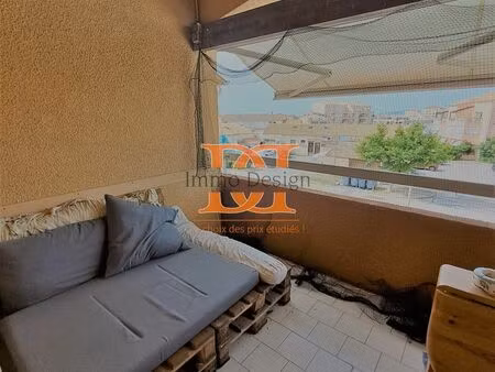 vente appartement 2 pièces 35 m² frontignan (34110)