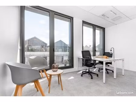 bureau privé à louer pour 5 personnes à montevrain gare val d'europe