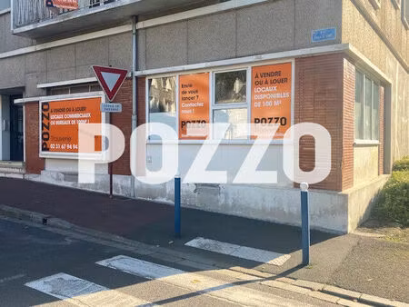 à louer - locaux de 100 m² à vire normandie