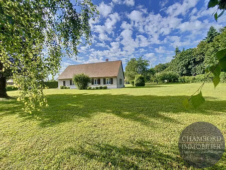 à vendre : charmante maison à cheverny avec grand terrain !