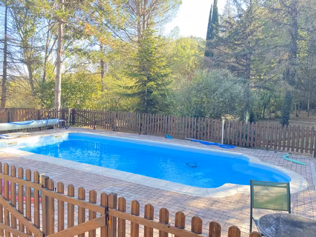 proche limoux- maison de caractere sur terrain arbore de p