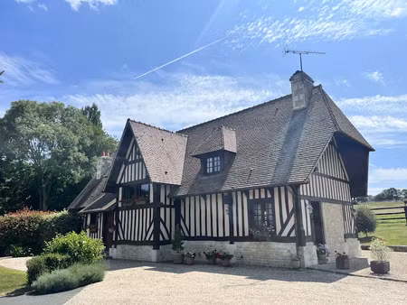 vente maison 6 pièces 157 m² à sainte-marguerite-de-viette (14140)  520 000 €