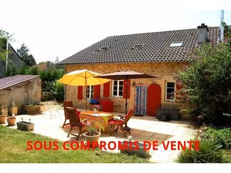 aveyron - jolie maison de village sur 821 m2 au calme