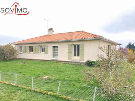 vente maison 9 pièces 325 m² manot (16500)
