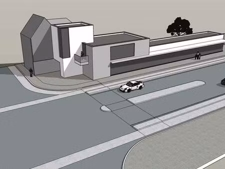 terrain à vendre à vichte € 285.000 (kiabm) - panorama b2b kortrijk | zimmo