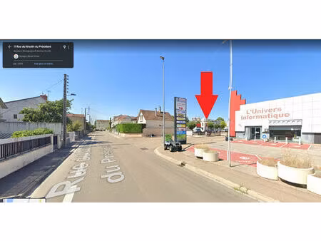 vente terrain 782 m² auxerre (89000)