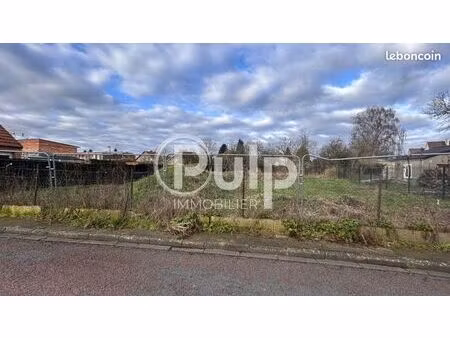 terrain 652 m² courcelles les lens