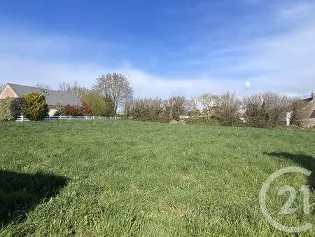 terrain à vendre - 1465 m2 - tourville sur sienne - 50 - basse-normandie