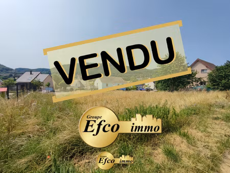 opportunité magnifique terrain constructible viabilisé à vie