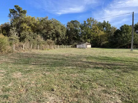 vente terrain 1263 m² pompogne (47420)