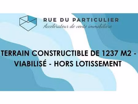vente terrain à esquay-sur-seulles (14400) : à vendre / 1237m² esquay-sur-seulles