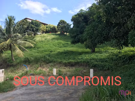 terrain a batir vue campagne et mer