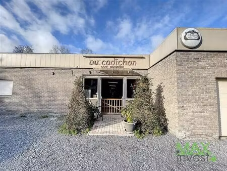 fonds de commerce à vendre à rue de warcoing 69 saint-léger (vbb10512)