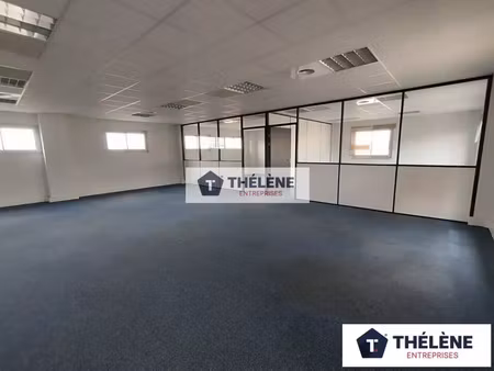 location bureau 125m2 saint-aunès 34130 - 1797 € - surface privée