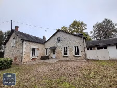 vente maison 6 pièces 124 m² tournon-saint-martin (36220)
