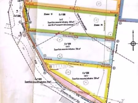 vente terrain 928 m² à courtacon (77560)  63 000 €