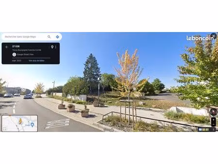 vente terrain 845 m2 constructible viabilisé