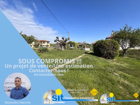 terrain à bâtir avec dépôt