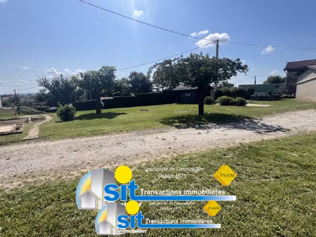 terrain à bâtir avec dépôt