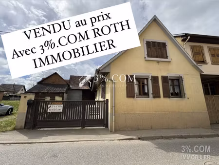 en vente maison 104 m² – 139 000 € |schaffhouse-sur-zorn