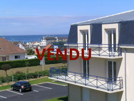 vente appartement 2 pièces 45 m² grandcamp-maisy (14450)
