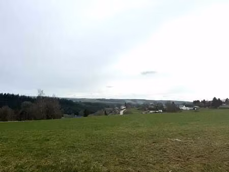 magnifique terrain à bâtir