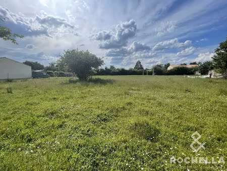 vente terrain 1020 m² à muron (17430)  95 000 €