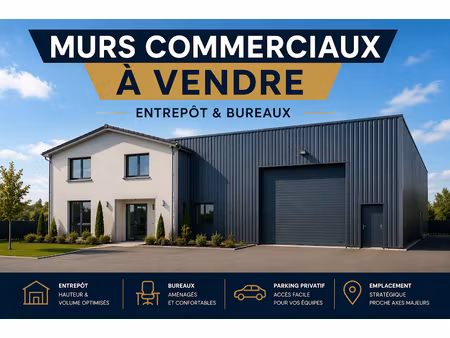 vente locaux professionnels 6 pièces 232 m² à vauvert (30600)  295 000 €