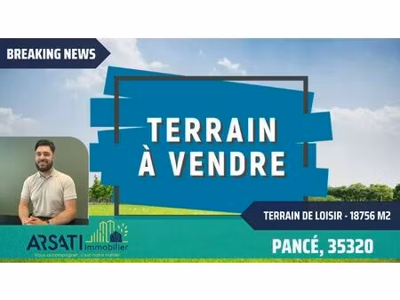 terrain de loisir - 18756m² à pancé 35320