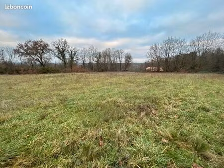 joli terrain à coursac