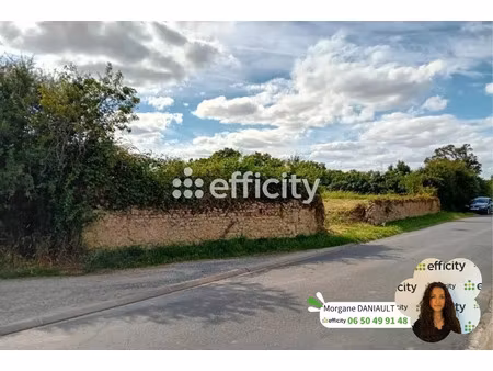 vente terrain 649 m² à saulgé (86500)  12 000 €